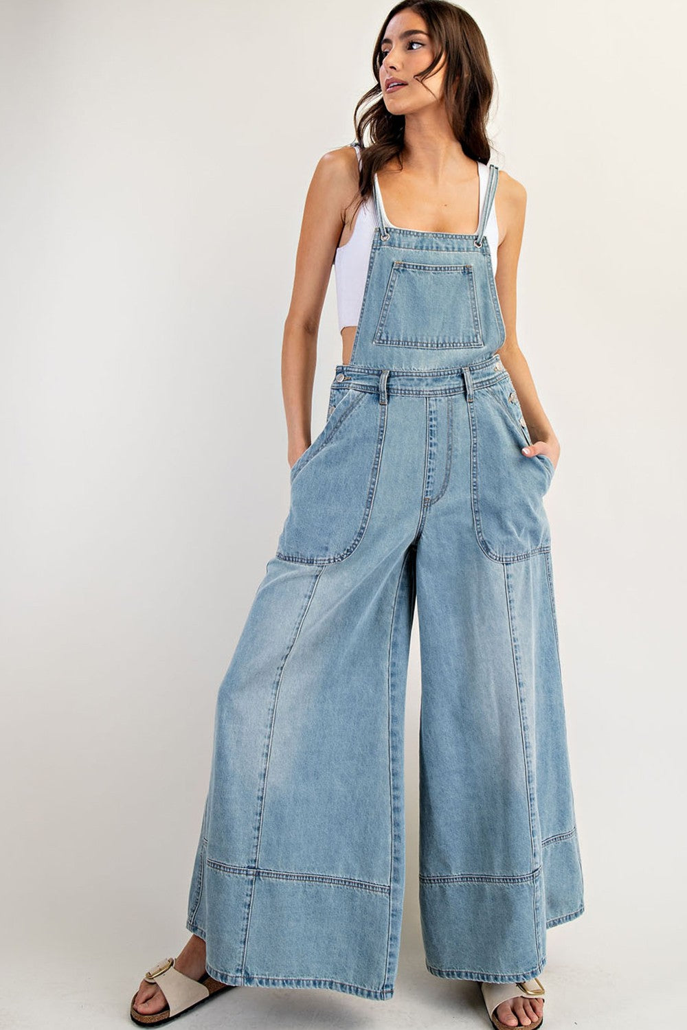 Shes a Bell Overall Denim