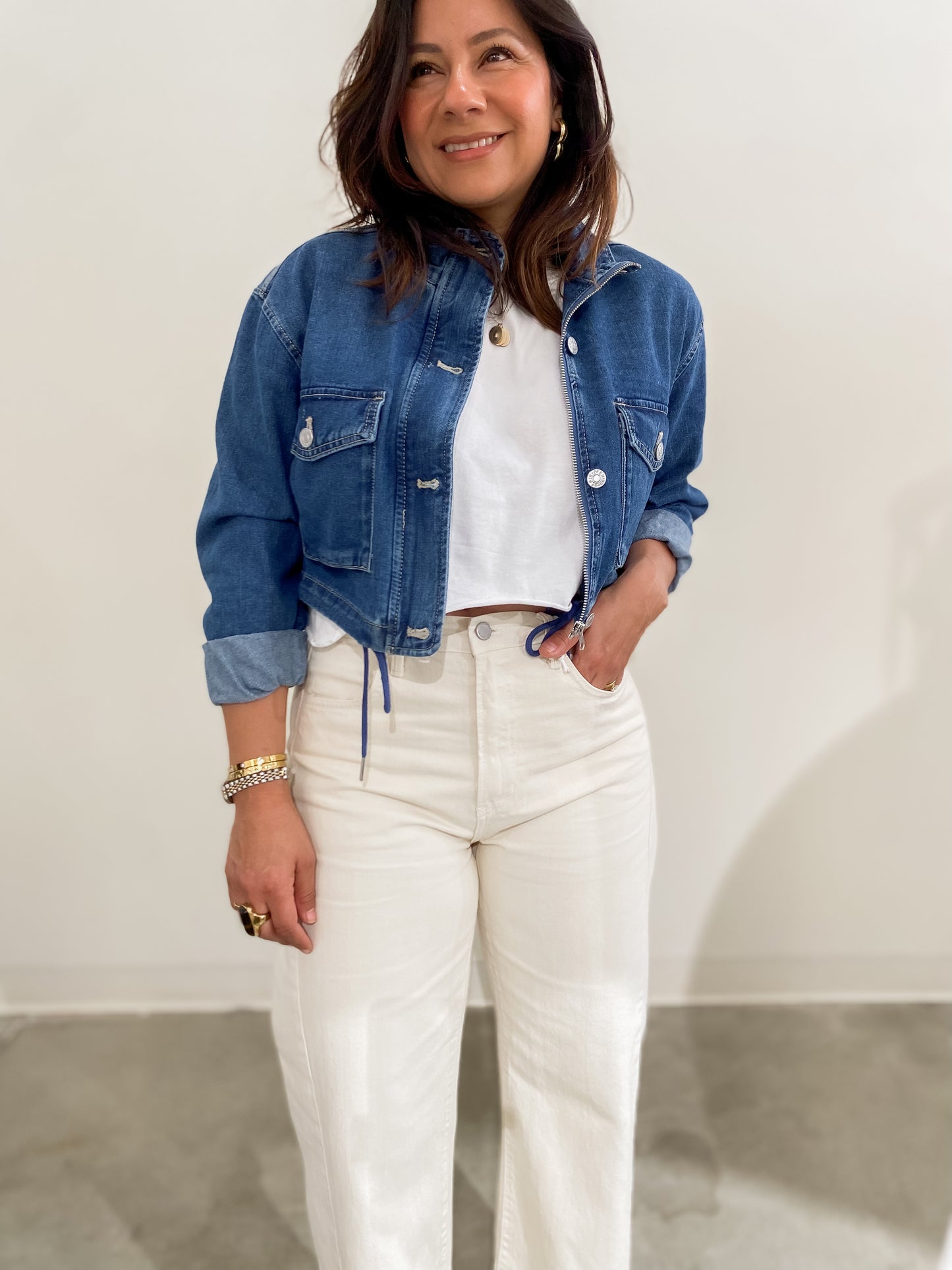 JoJo Barrel Twist Denim