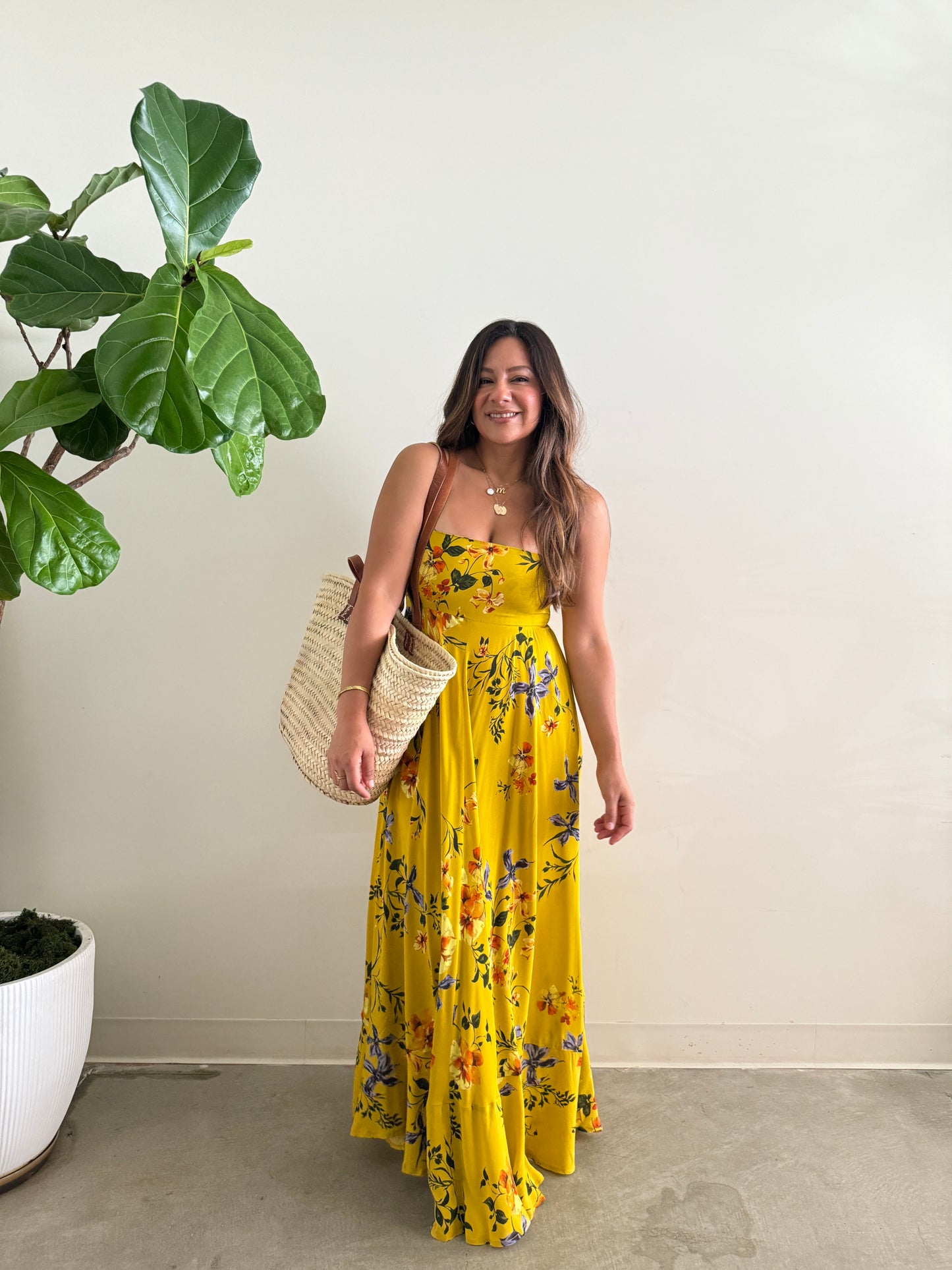 Selena Floral Maxi