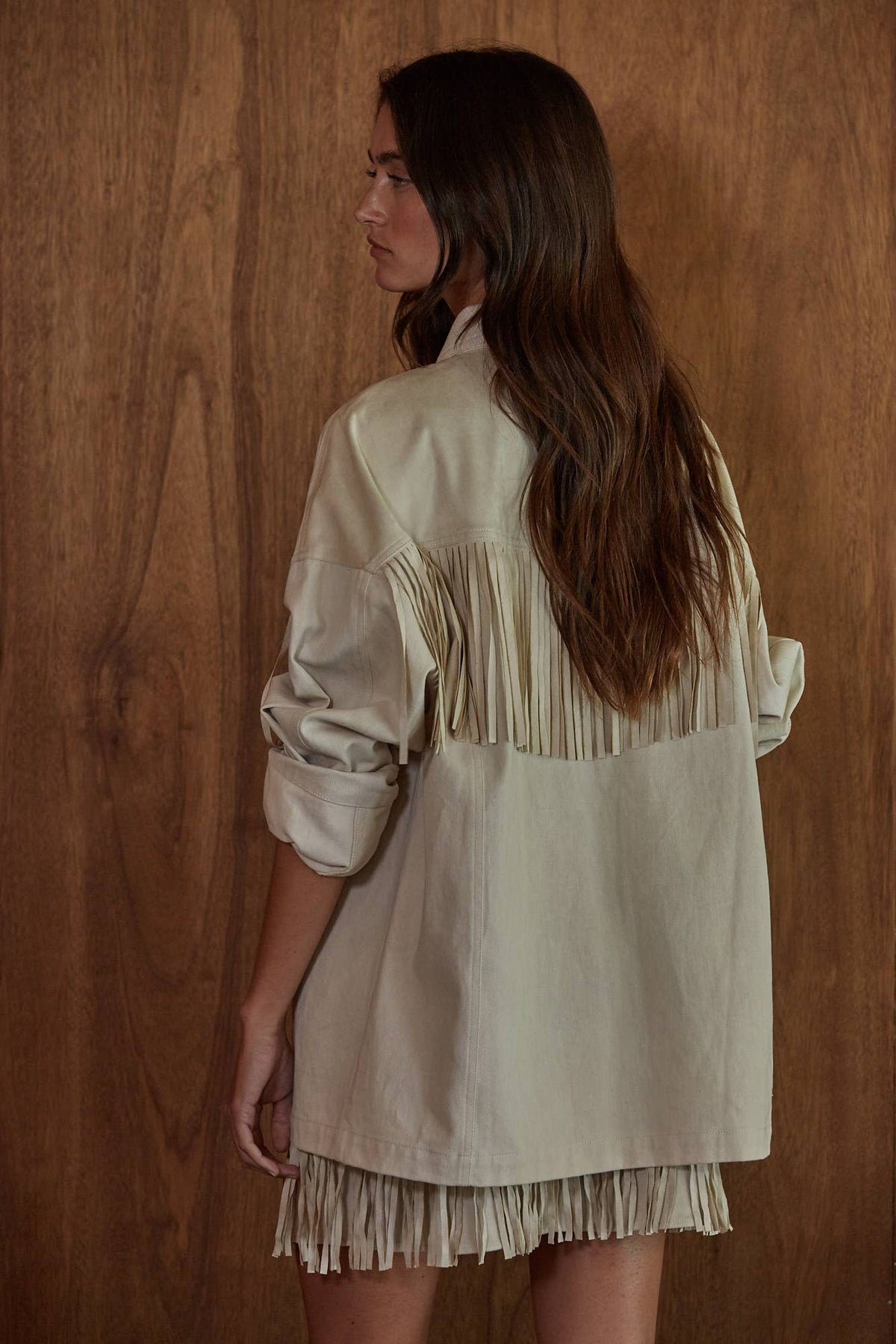 FERN FRINGE JACKET