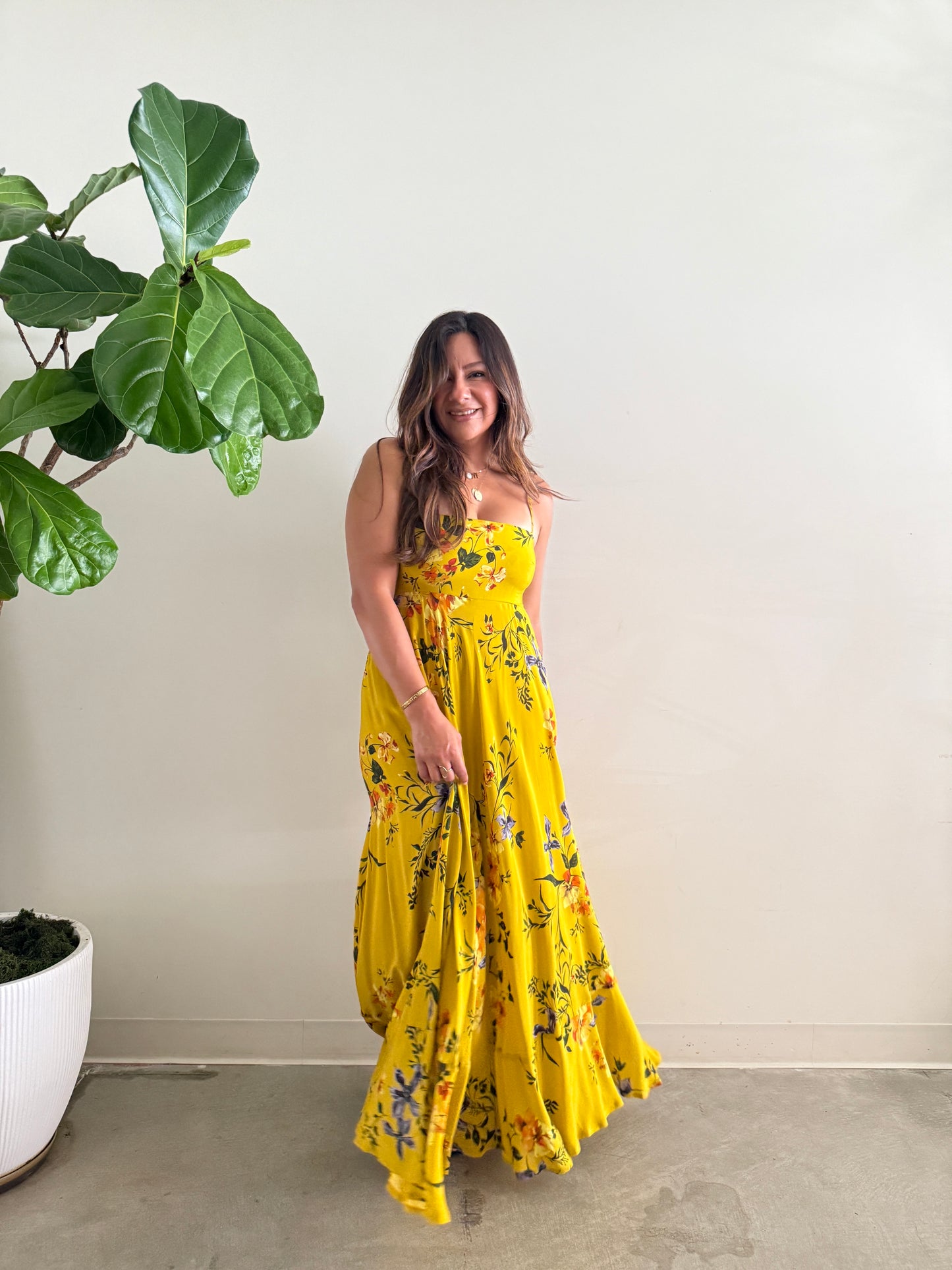 Selena Floral Maxi