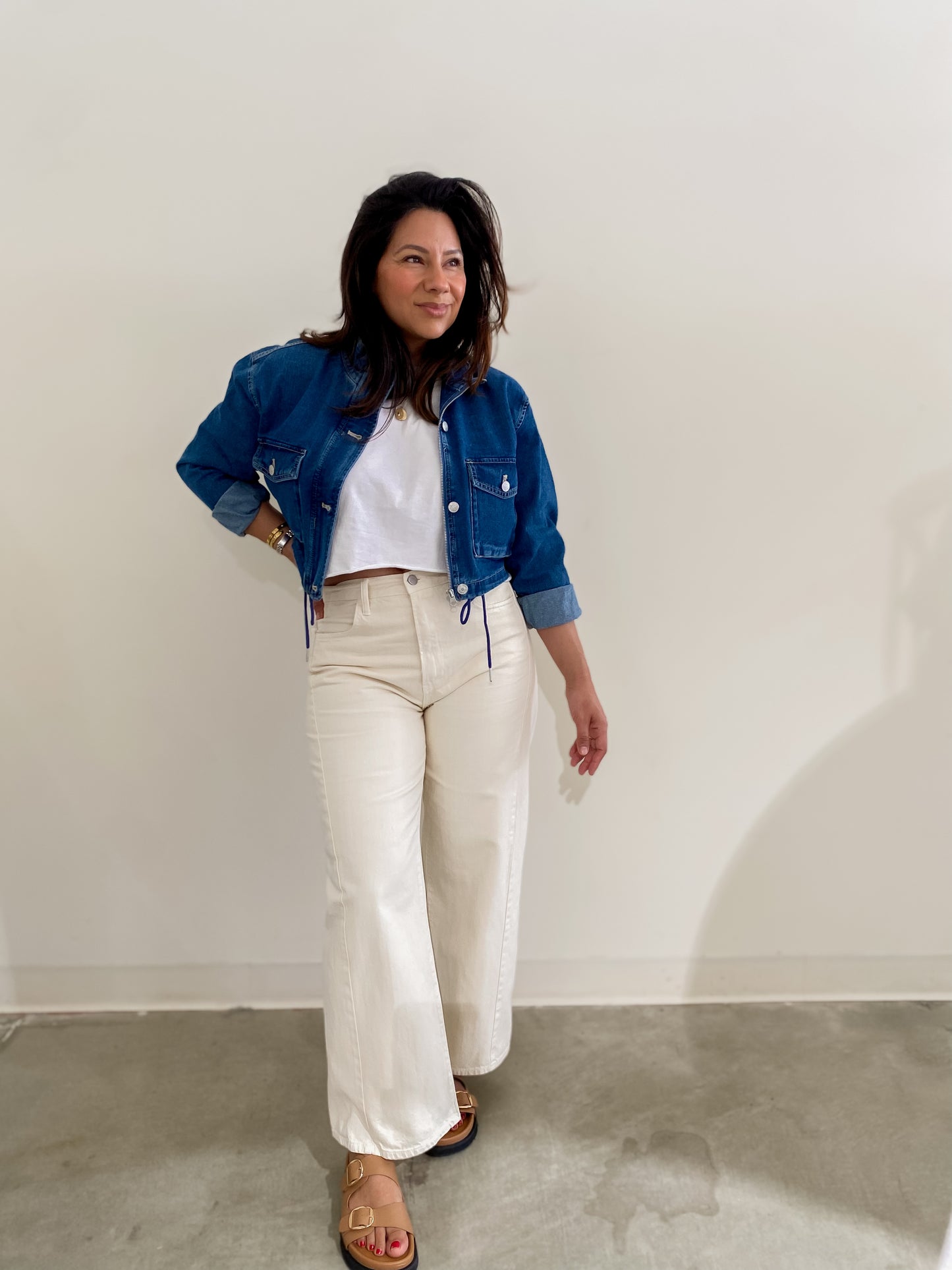 JoJo Barrel Twist Denim