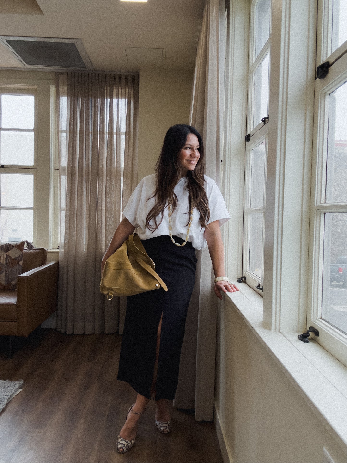 The Modern White Tee