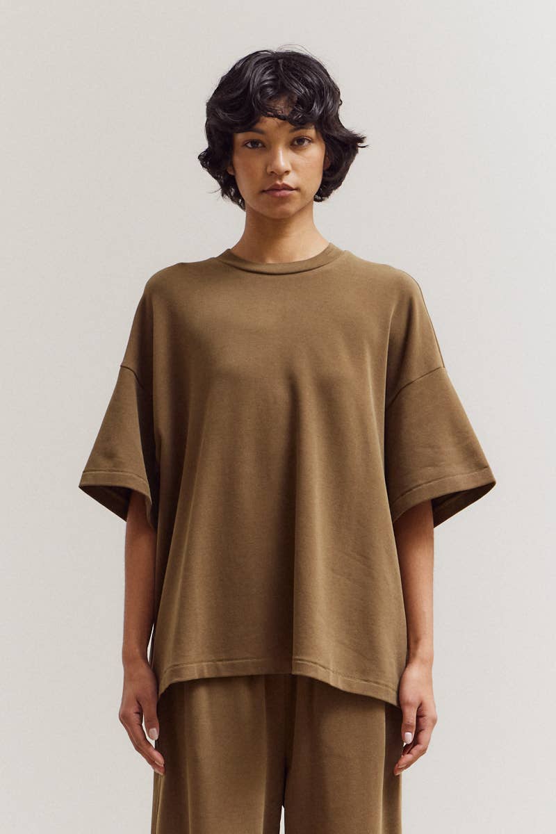  BRUSH TOUCH LOOSE FIT T-SHIRT
