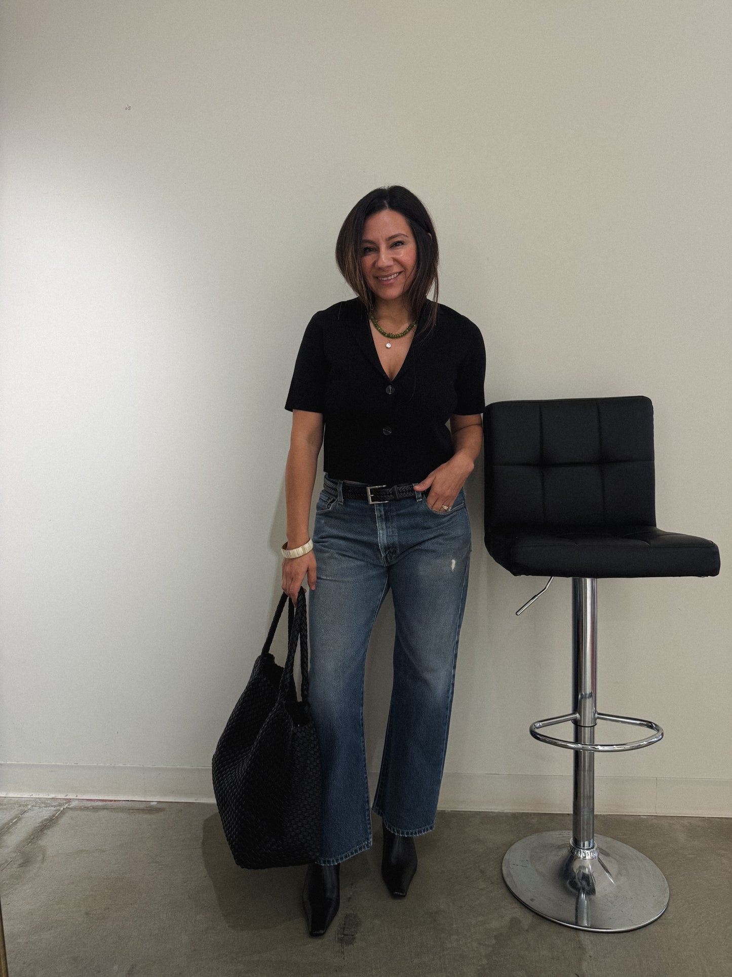 Easy Cropped Button Down