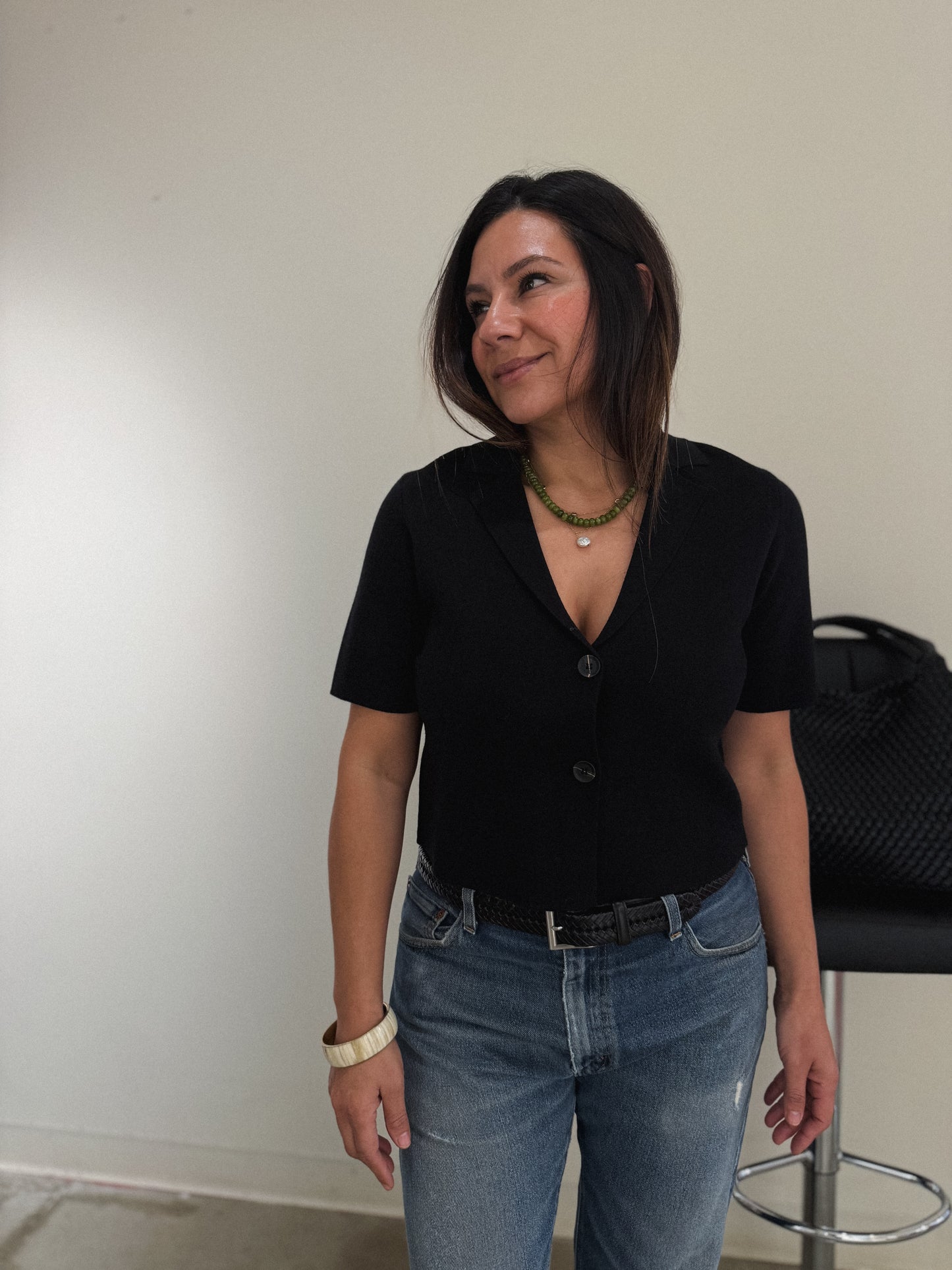 Easy Cropped Button Down