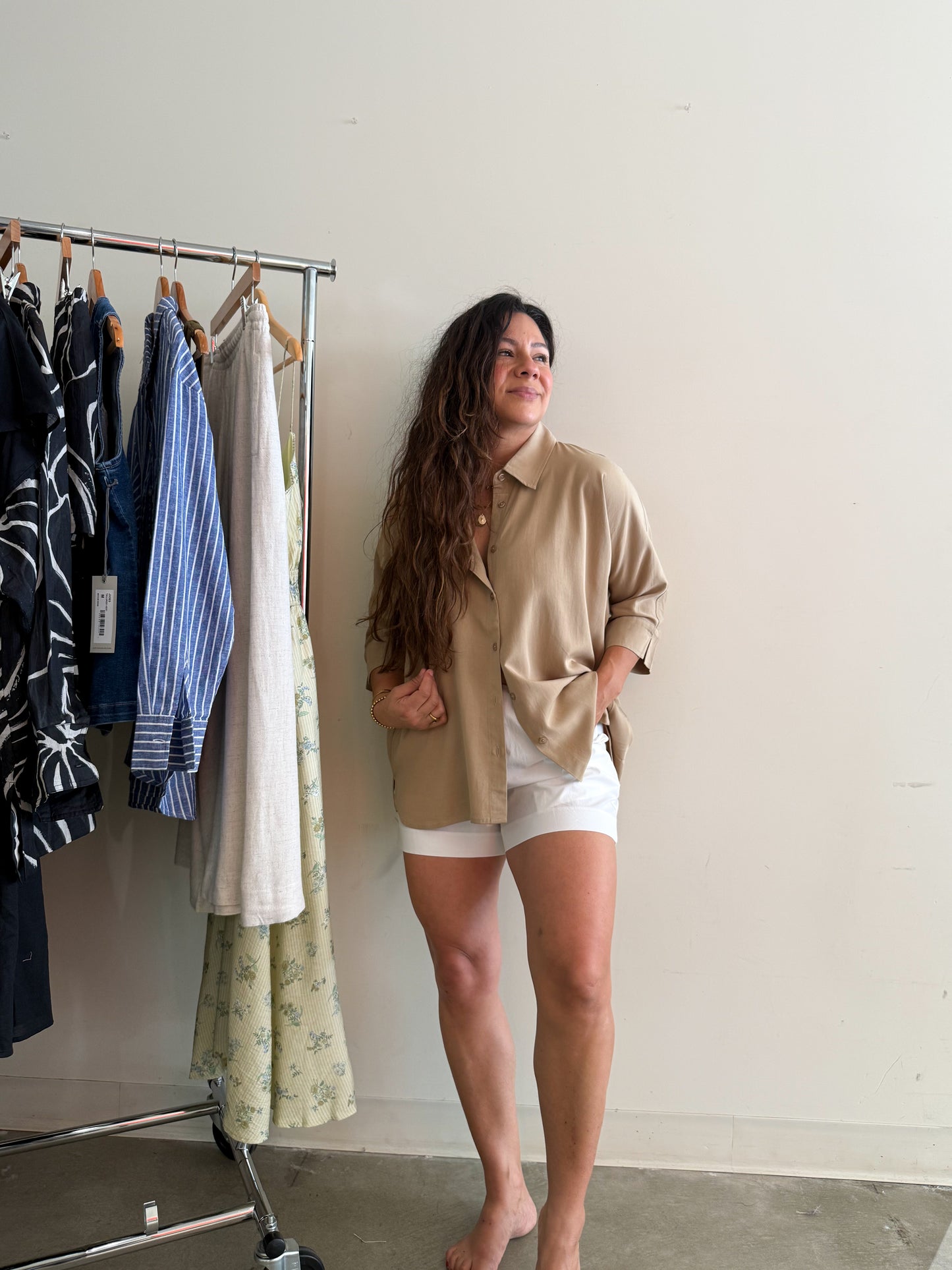 Anika Button Down