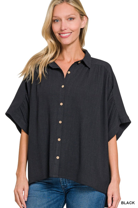 Ellie Button Down