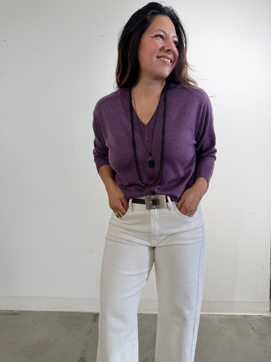 LINDA V NECK