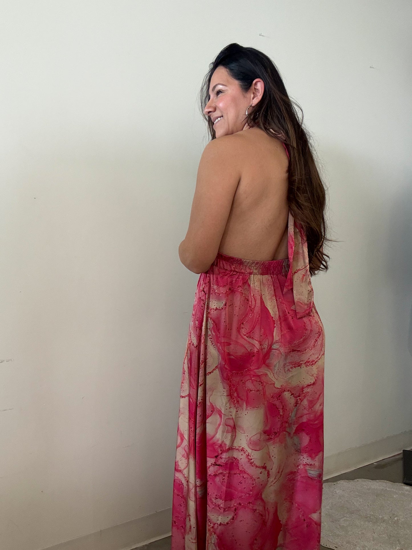 Odesa Maxi Halter Dress