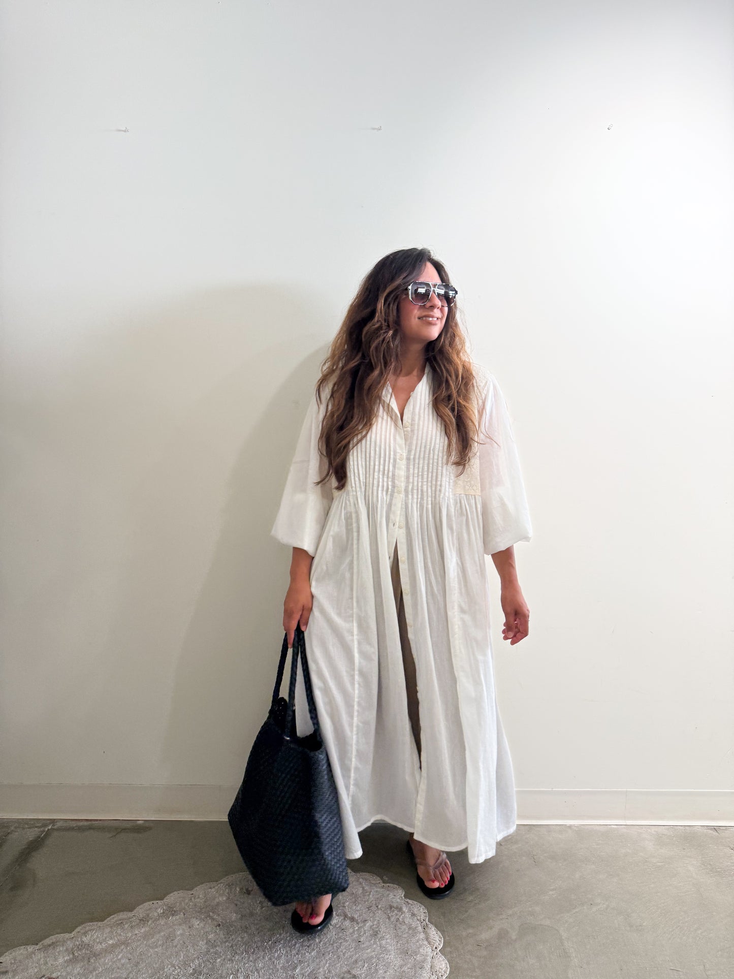 Allegra Cotton Maxi Dress