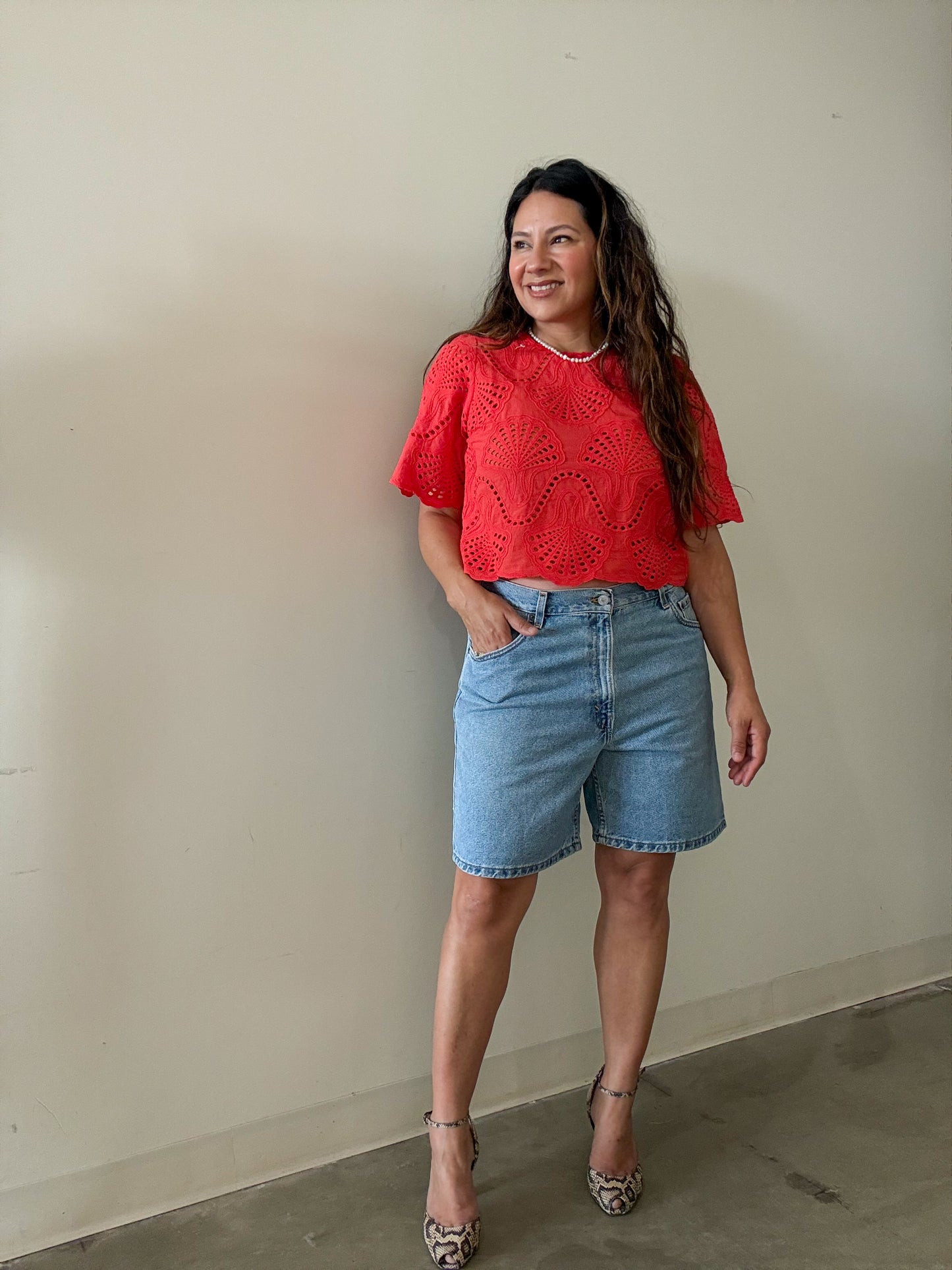 Loli Eyeylet Top
