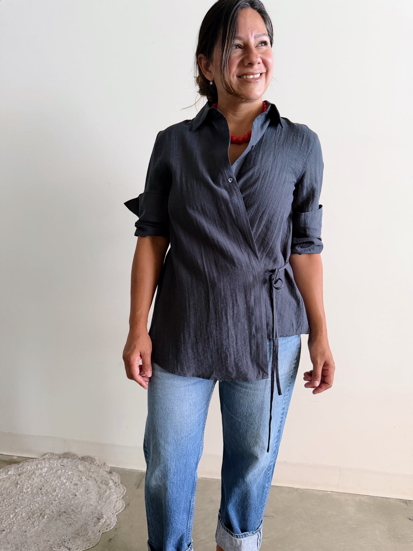 Mariela Wrap Blouse