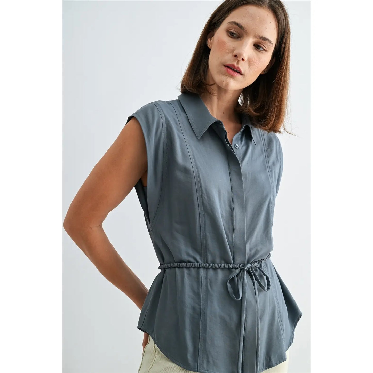 Dally Button Down