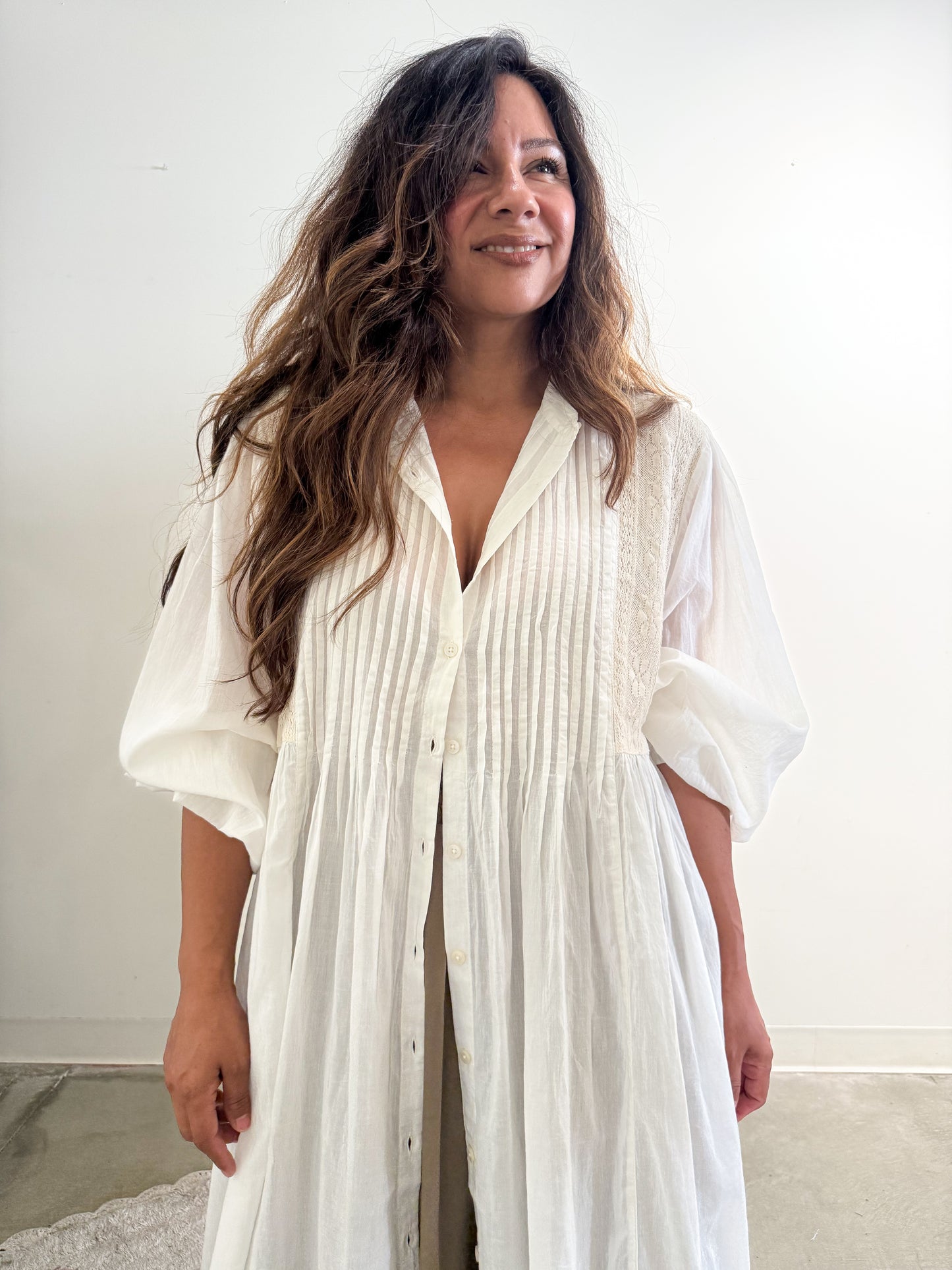 Allegra Cotton Maxi Dress