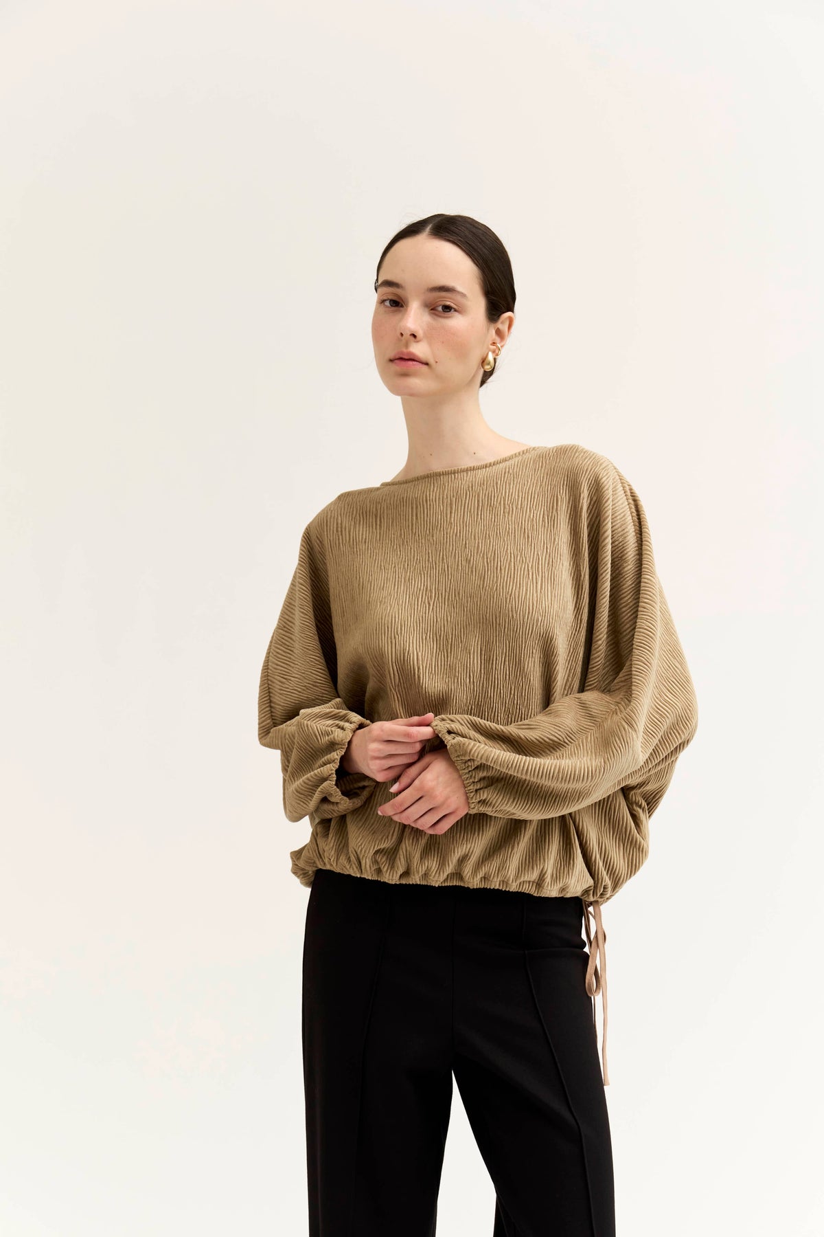 VELVET BLOUSE