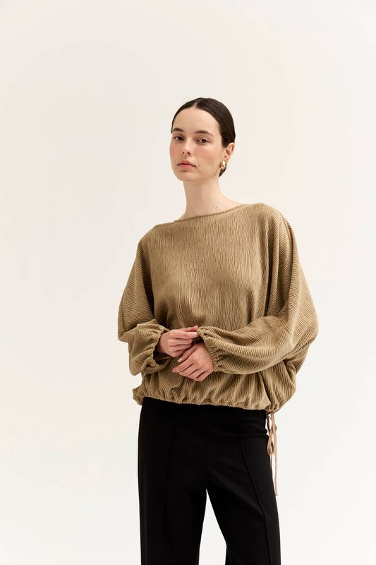 VELVET BLOUSE