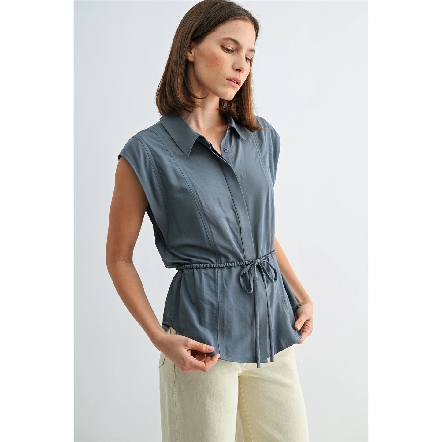 Dally Button Down