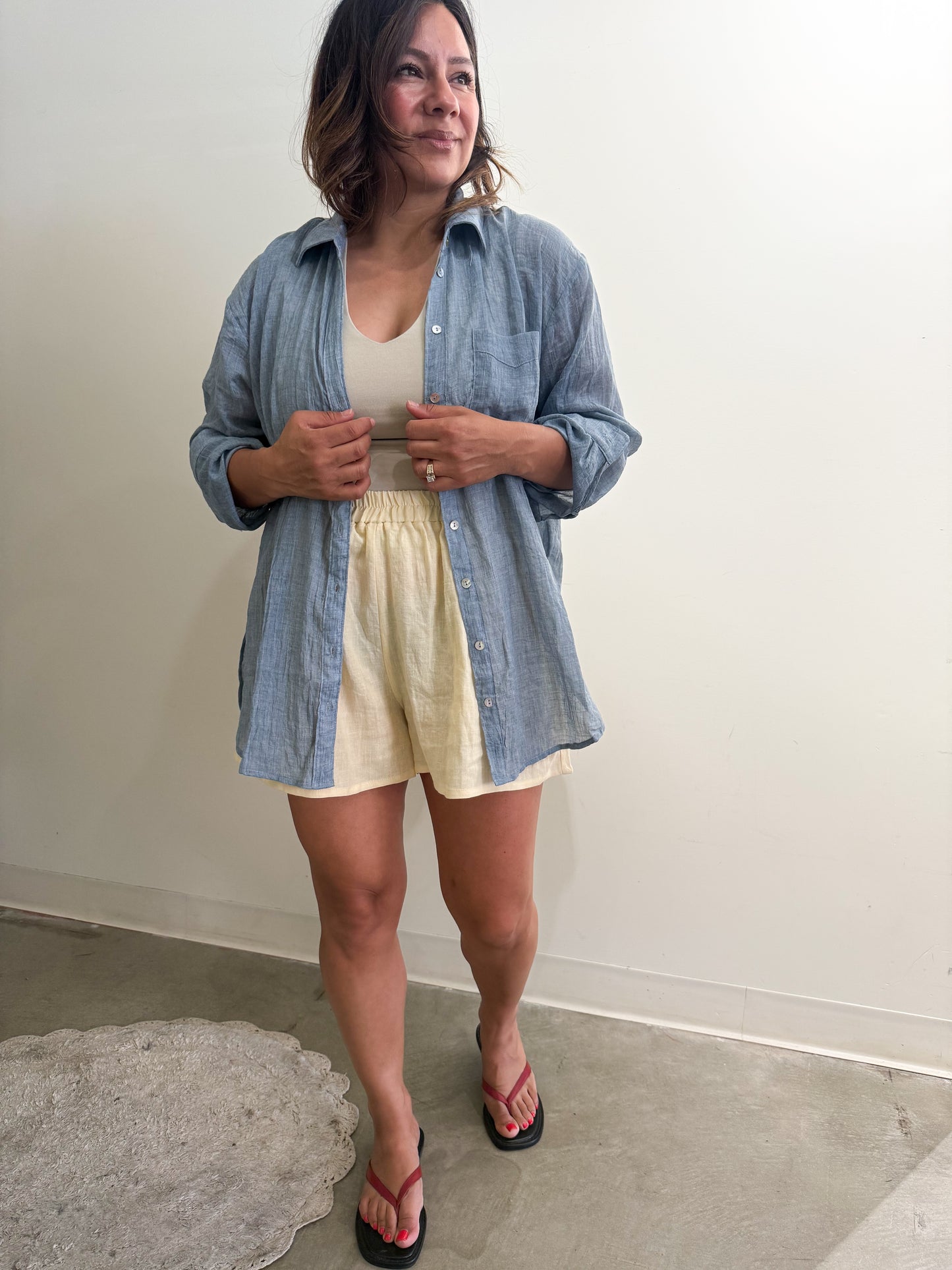 Olly Button Down