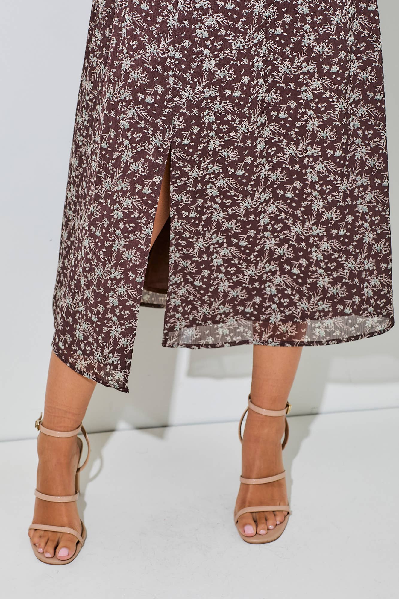 DITSEY FLORAL PRINT SKIRT