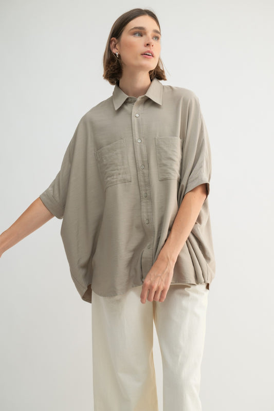 Oversized Button Down