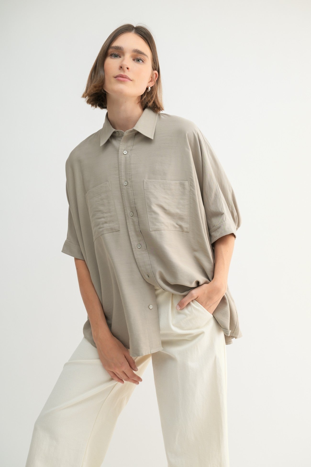 Oversized Button Down