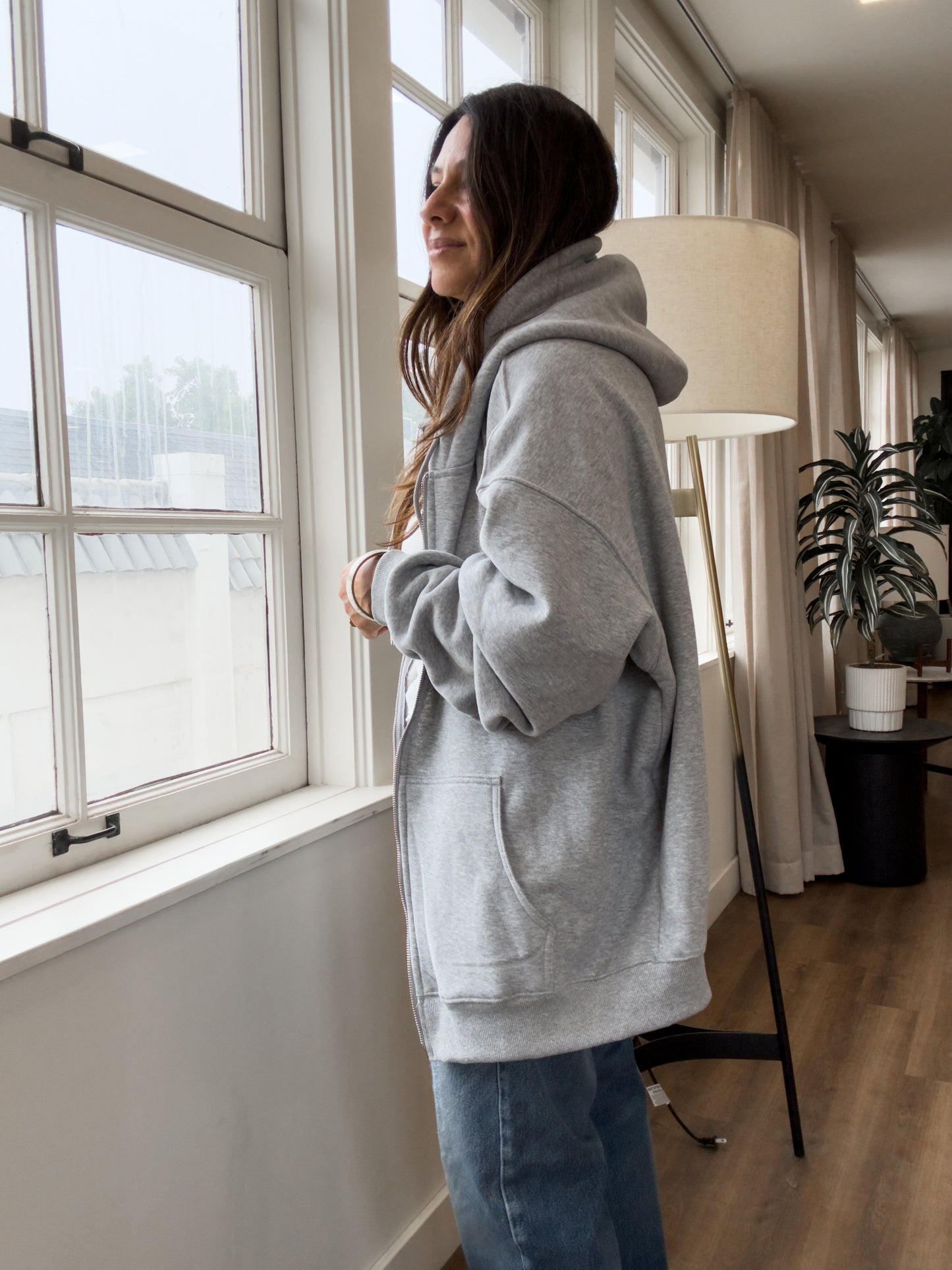 Wear On Repeat Zip Up