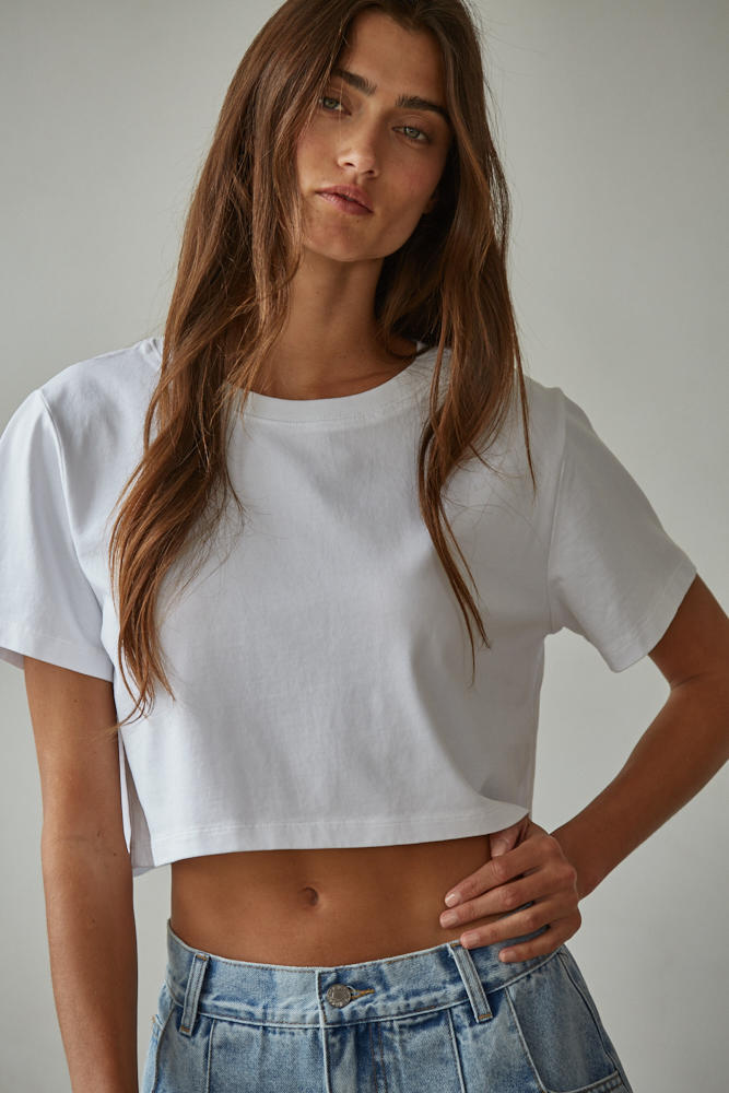 Everyday Crop tee