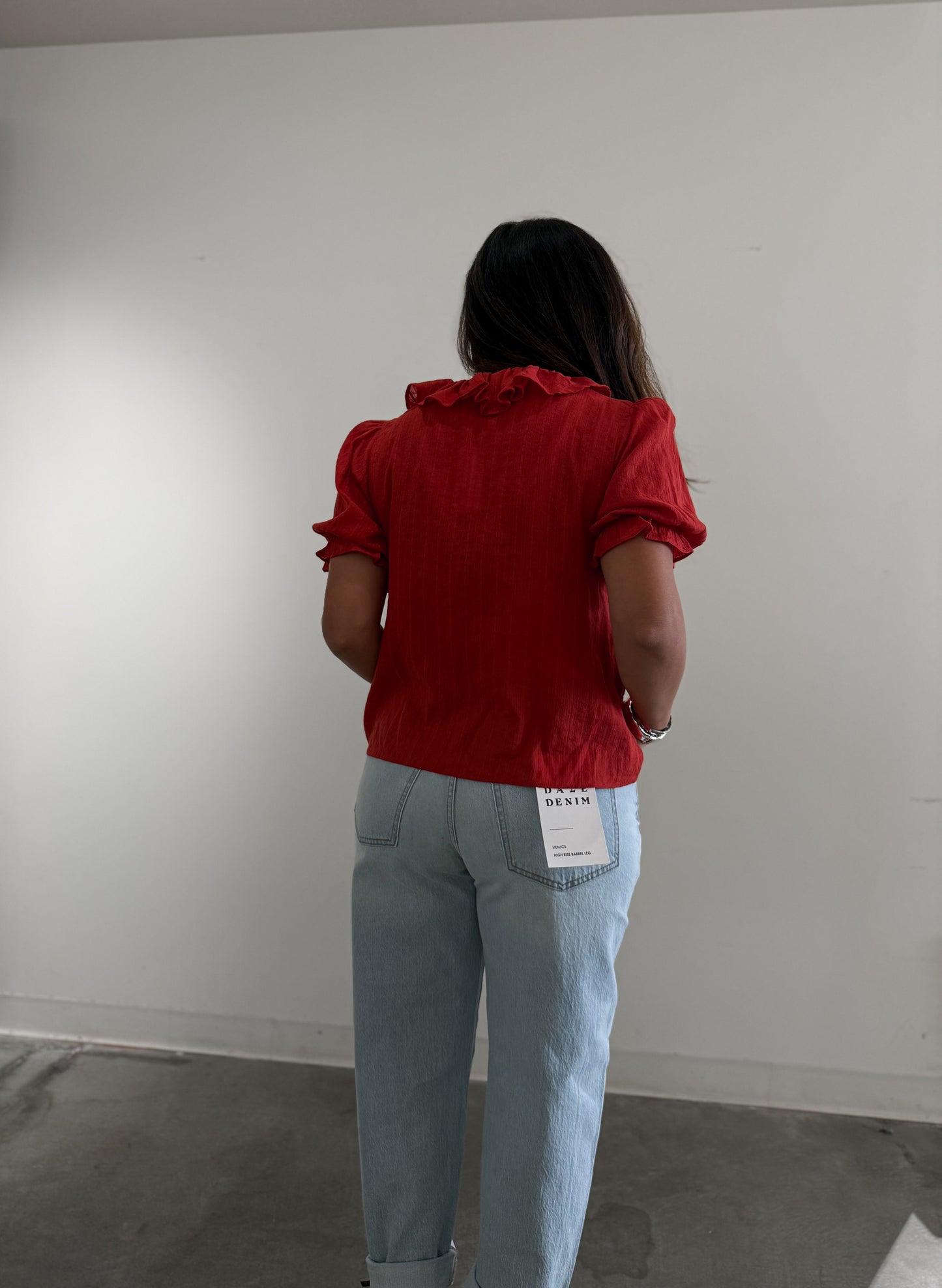 Tempe Ruffle Top