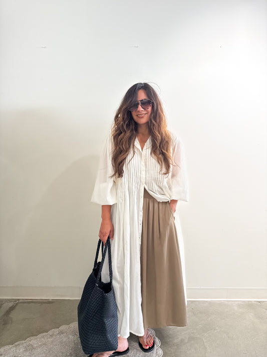 Allegra Cotton Maxi Dress