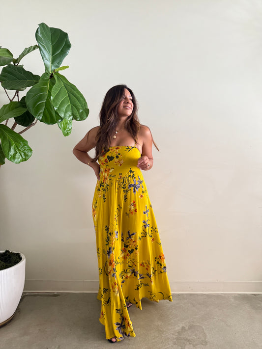Selena Floral Maxi