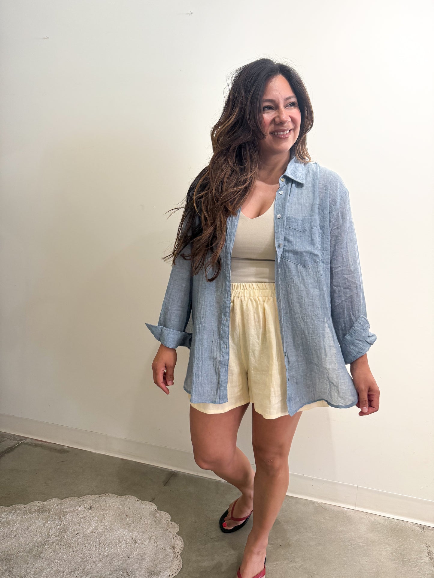 Olly Button Down