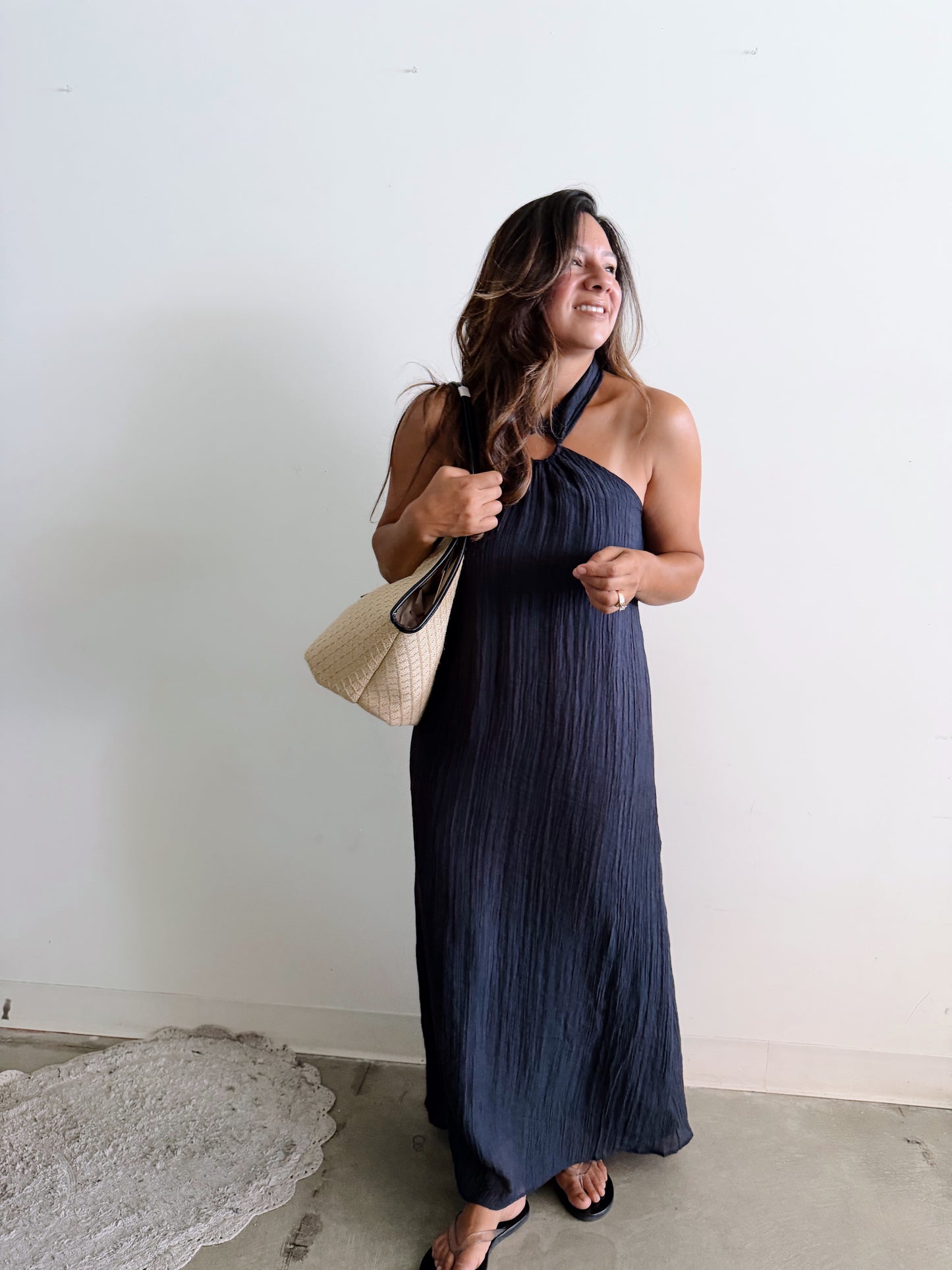O Ring Maxi Dress