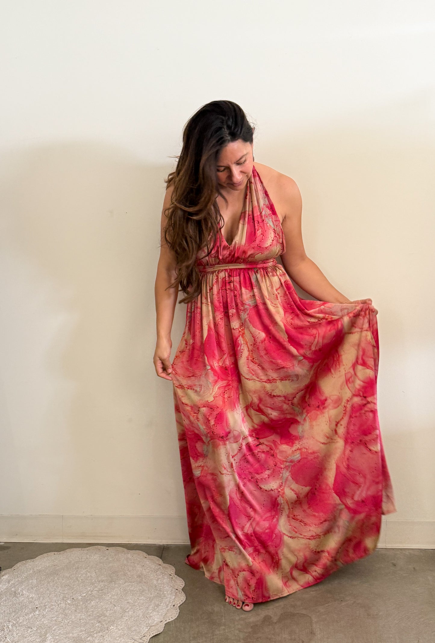 Odesa Maxi Halter Dress