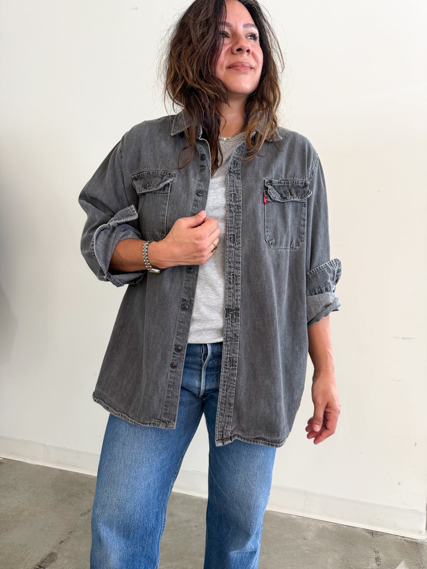 Grey Levis Shirt