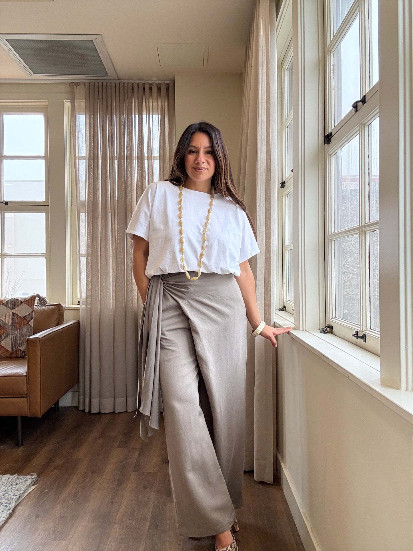 The Modern White Tee