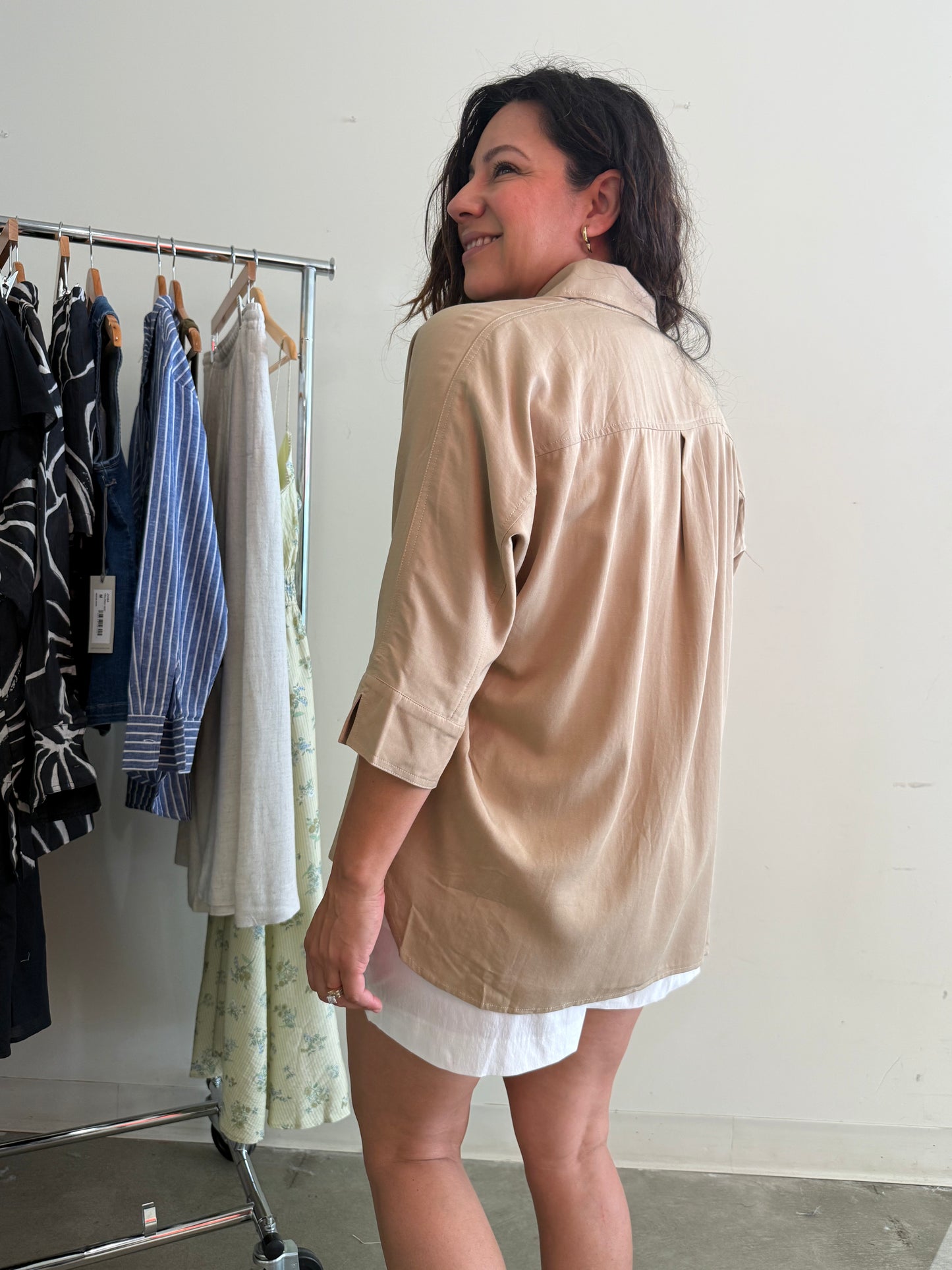 Anika Button Down