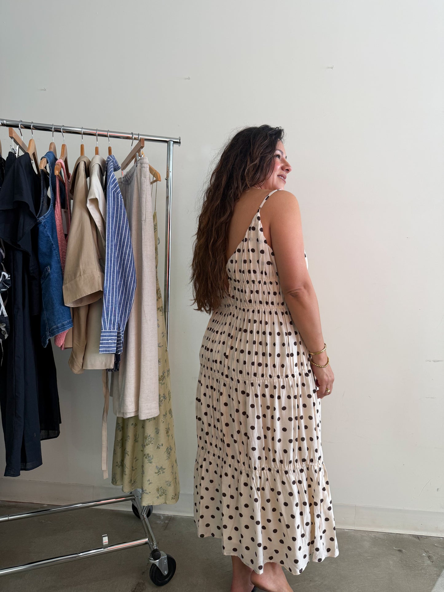 Adela Polka Dot Dress