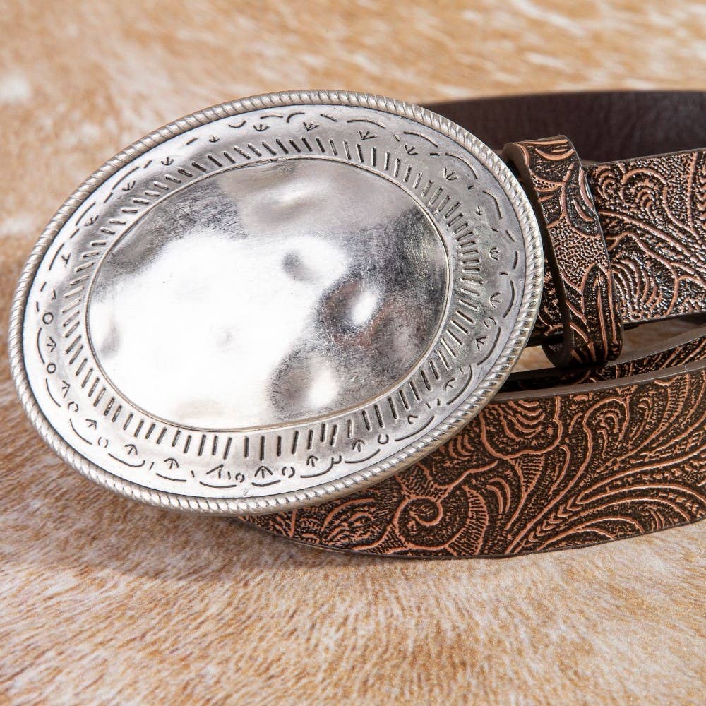 OVAL WESTERN BELT